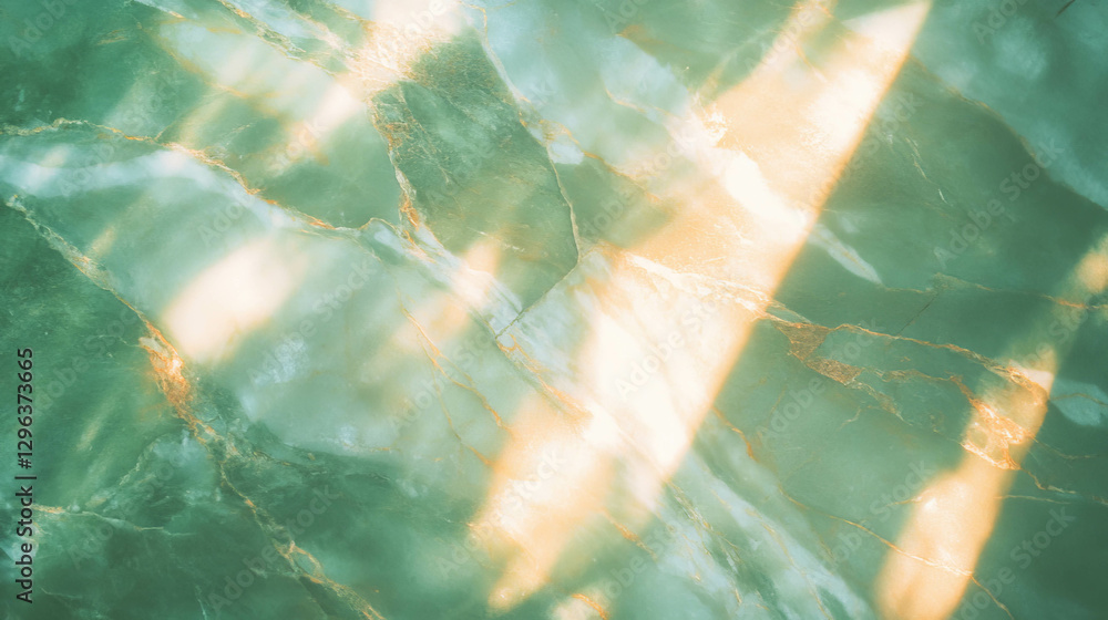 Aufkleber Elegant light stone texture with smooth polished surface for design projects