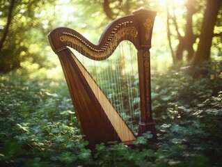 Harp in the Woods
