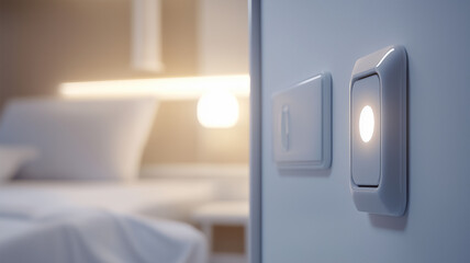 そばにある安心 – 病室のナースコールボタンと快適な医療環境