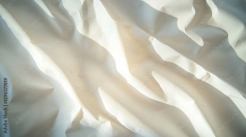 Poster Elegant matte paper texture with subtle light and shadow play for creative design