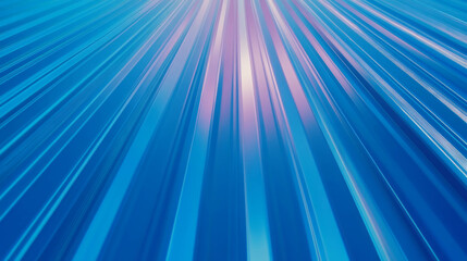 Abstract metallic roof panels with corrugated texture in blue tones for modern design