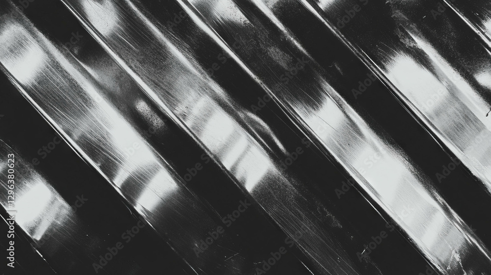 Poster Abstract background of welded metal surface with textured patterns for industrial design