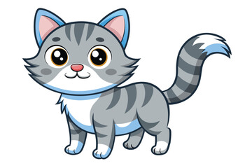 Obraz premium Realistic Cat vector