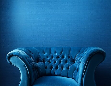 elegant blue backdrop for versatile design uses