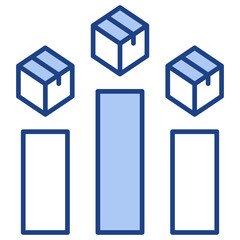 Competitor Blue Icon