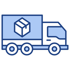 Delivery Blue Icon