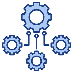 Framework Blue Icon