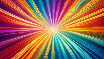 Obraz premium abstract colorful sunburst background