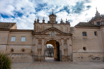Fototapeta premium 15th-16th century Carthusian Monastery. Seville, Andalusia, Spain.