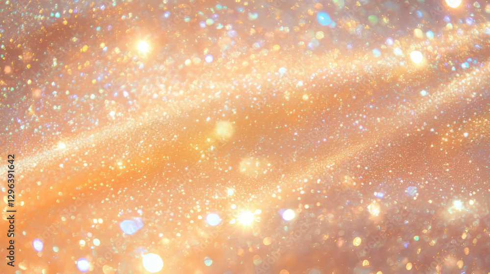 Poster pastel glitter texture with sparkling highlights for festive background design