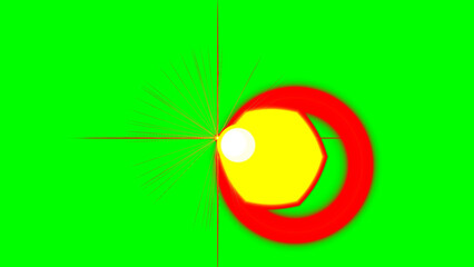 Radiant Burst of Light, Ideal for Abstract Backgrounds