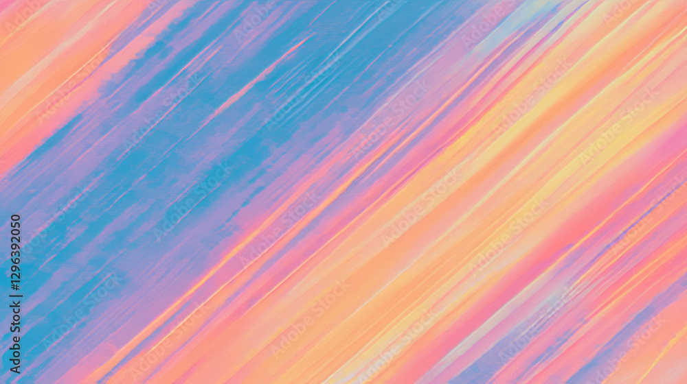Poster pastel rainbow gradient texture for design background or print projects