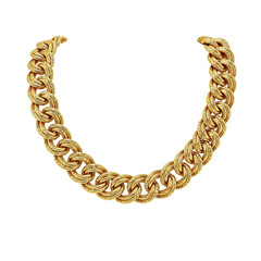 Obraz premium gold bracelet isolated on white