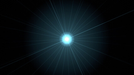 Abstract Blue and White Light Streaks Background