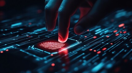 Fingerprint Authentication on Digital Interface