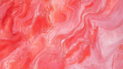 Vibrant red quartzite texture with iron oxide swirls for creative design