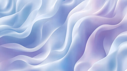 Fototapeta premium A modern, elegant background with soft blue and purple gradients, featuring an abstract wave design 