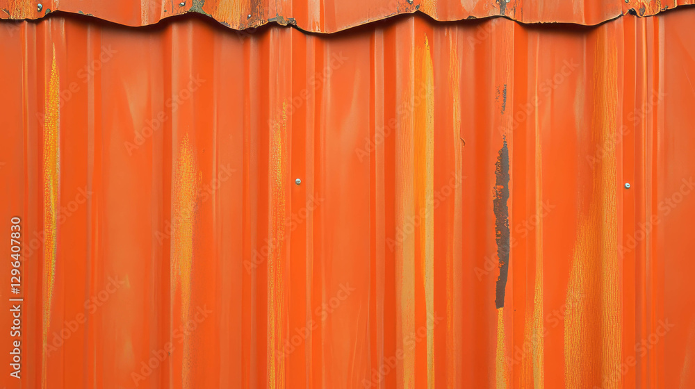 Poster rusted metal texture with sharp edges for industrial design and construction projects