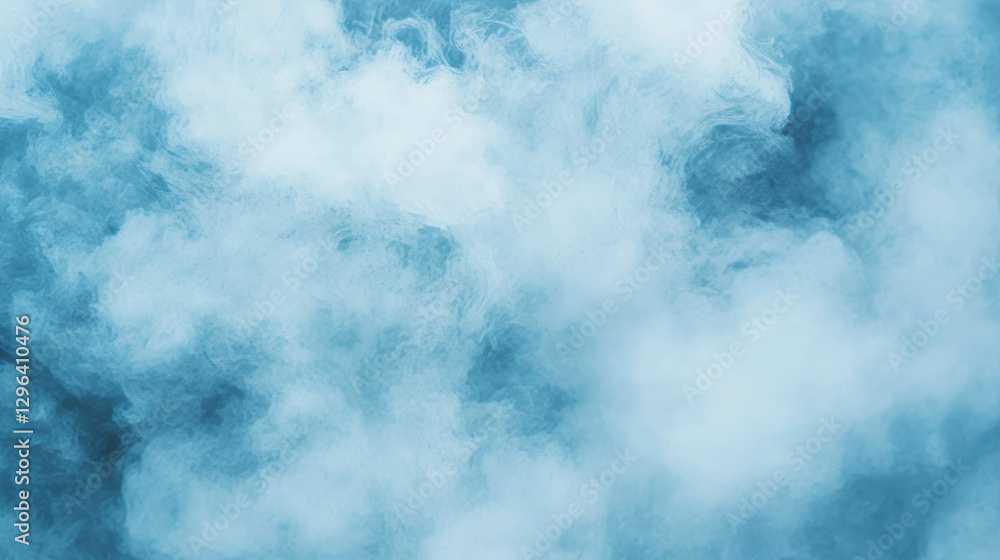 Poster ethereal background of smoke and fog with blurred edges for atmospheric design