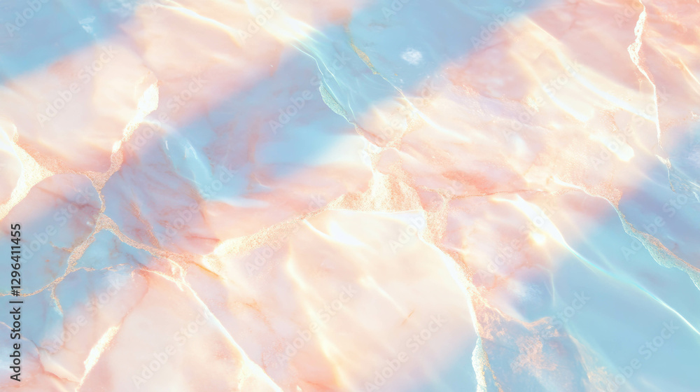 Poster elegant smooth polished stone texture in soft pastel colors for artistic background design