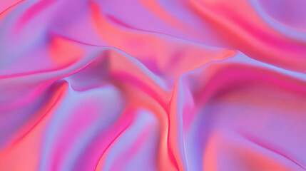 Obraz premium Vibrant smooth silk fabric texture in soft gentle pastel colors