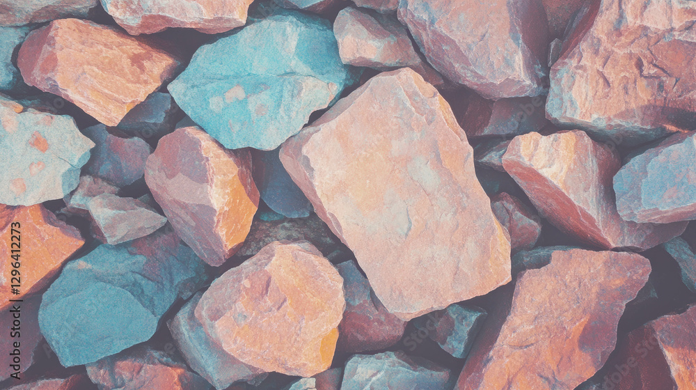 Poster natural stone texture background with matte finish for design and decoration
