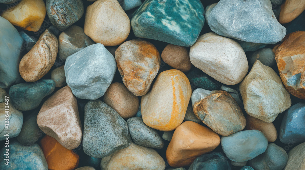 Poster natural smooth stone texture and matte surface for design background