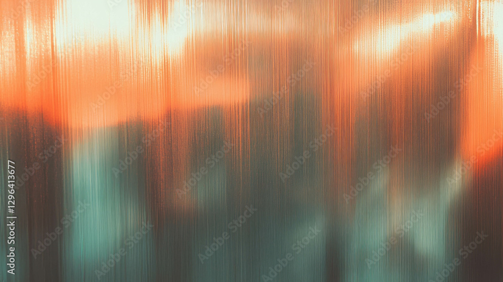 Poster Abstract soft brushed metal texture with subtle gradient for modern design projects