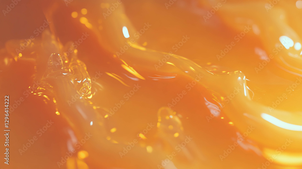 Poster abstract soft candle wax texture with dripping effect for background design