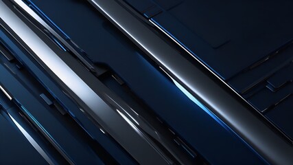 Obraz premium blue metal background