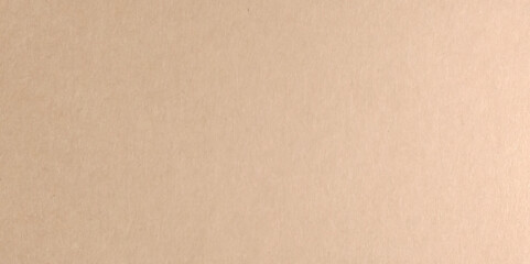 Fototapeta premium Background of brown kraft paper or cardboard texture. Abstract pattern of beige rough carton, old paper sheet, parchment or papyrus surface, vector