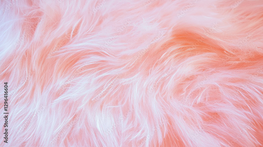 Poster Soft feather texture background with gentle light for elegant design