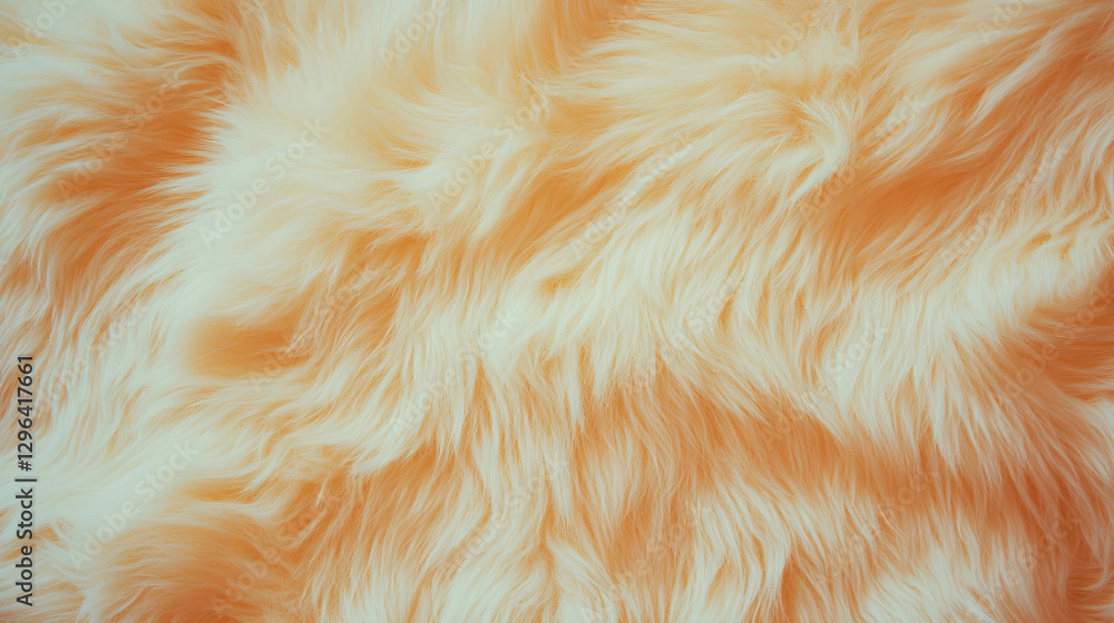 Poster cozy and plush soft fur texture background for warm and comfortable designs