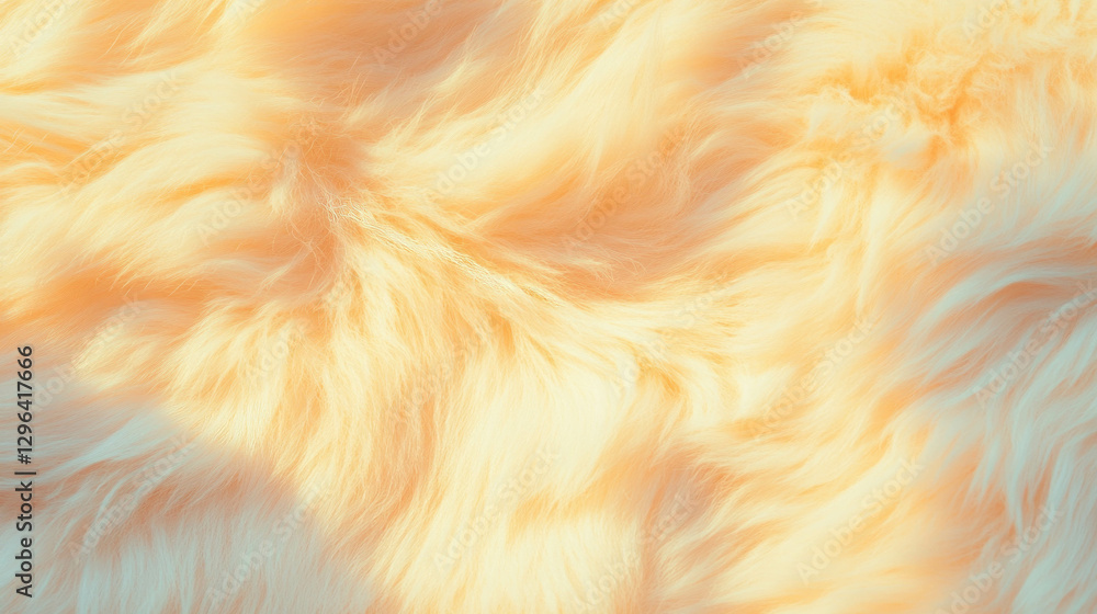 Poster soft fur texture background for plush and cozy design