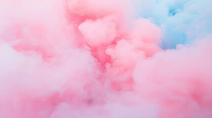 Fototapeta premium Dreamy soft pastel colored smoke background for ethereal design concepts