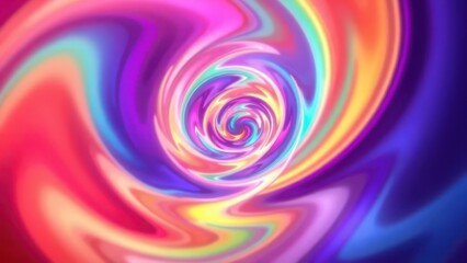 Obraz premium a colorful swirl with a black background