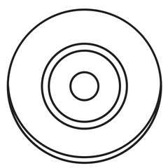 Follicle secondary line icon