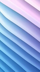 Obraz premium This captivating image presents cool gradient waves in blue and purple shades, echoing tranquility and inviting a sense of calm, perfect for captivating art lovers.