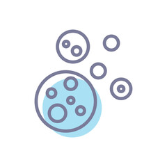 Meteorites  Vector icon