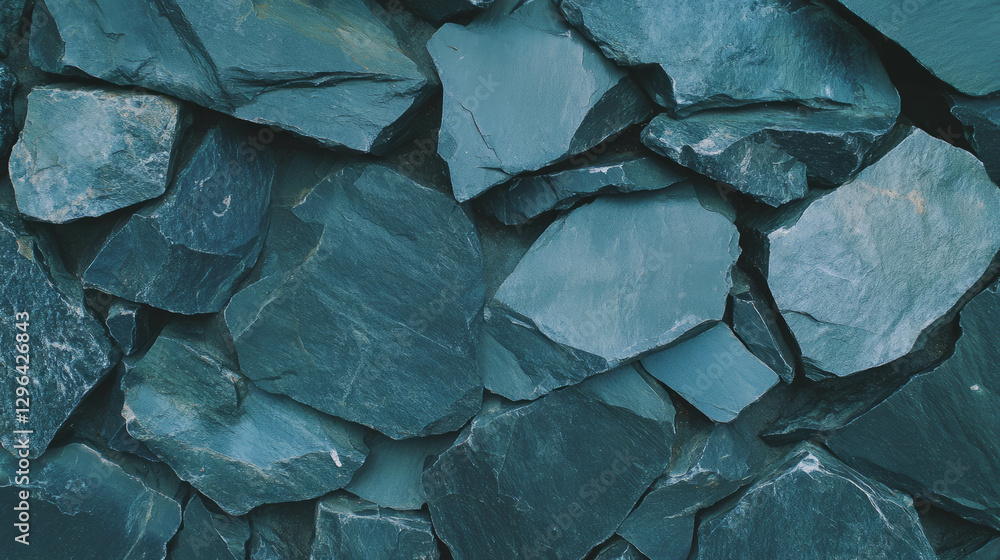 Aufkleber Sharp edged stone texture background for design and architecture projects