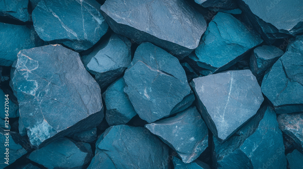 Poster Natural stone texture with sharp edges for design and background concepts