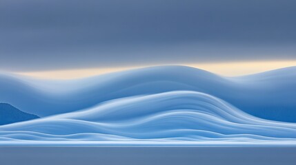 Dramatic Cloud Layers in Evening Light