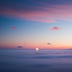 The beautiful evening sunlight