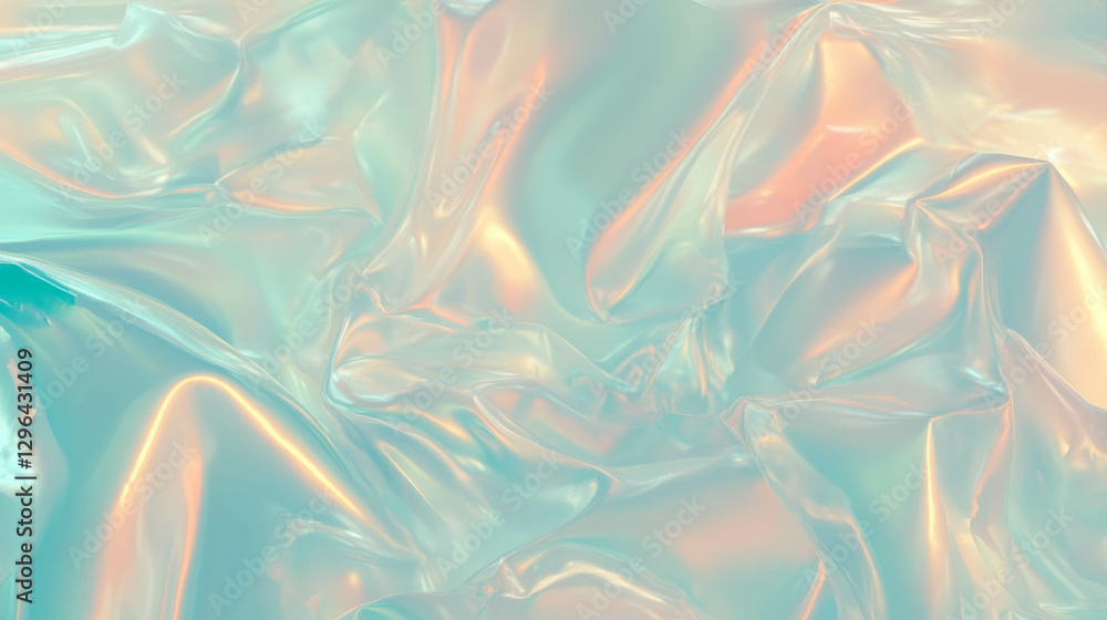 Poster Translucent polymer material texture for abstract design backgrounds