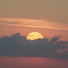 The beautiful evening sunlight