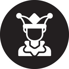 joker glyph icon