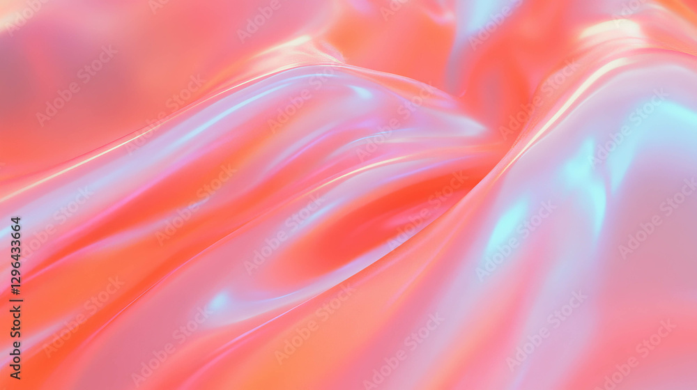Poster Flowing abstract background with wavy lines and vibrant patterns for creative design