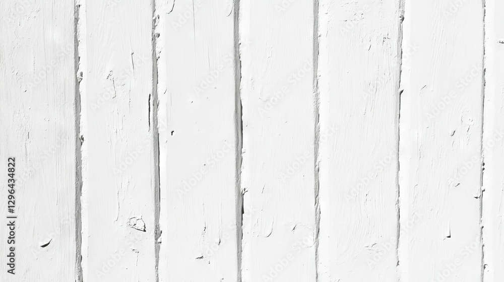 Aufkleber rustic white painted wooden background for textured design and craft projects