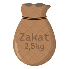 Zakat Vector Flat Icon Image. Suitable for mobile apps, web apps and print media.