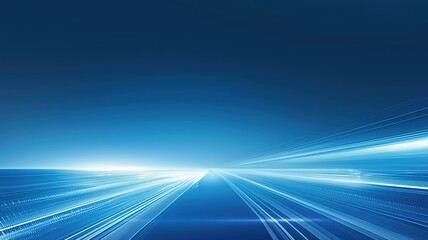 Light rays on a blue background